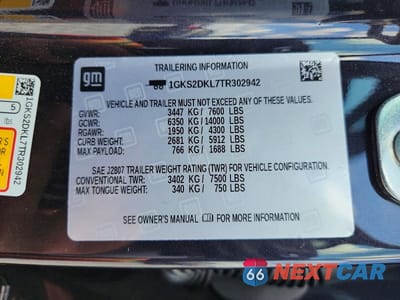 Zdjęcie 13 z 13 samochodu: 2026 GMC YUKON DENALI VIN:1GKS2DKL7TR302942 - miniatura