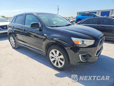 Czwarte zdjęcie samochodu z boku: 2015 MITSUBISHI OUTLANDER SPORT ES VIN:4A4AP3AUXFE055997 - miniatura