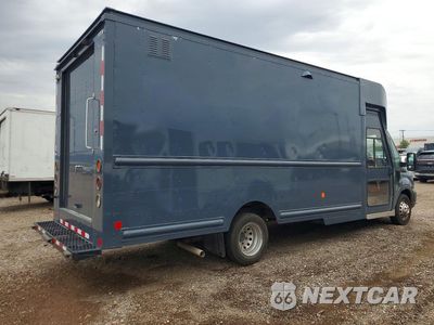 Trzecie zdjęcie samochodu z tyłu: 2021 FORD TRANSIT - DELIVERY TRUCK VIN:1FDDF6P8XMKA41661 - miniatura