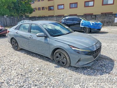 Czwarte zdjęcie samochodu z boku: 2022 HYUNDAI ELANTRA SEL VIN:KMHLS4AG6NU323930 - miniatura