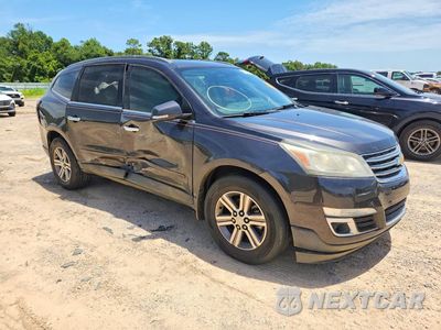 Czwarte zdjęcie samochodu z boku: 2016 CHEVROLET TRAVERSE LT VIN:1GNKVGKD4GJ318122 - miniatura