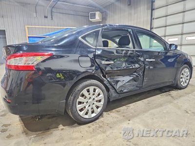Trzecie zdjęcie samochodu z tyłu: 2015 NISSAN SENTRA S VIN:3N1AB7AP7FY320288 - miniatura