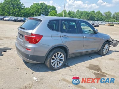 Trzecie zdjęcie samochodu z tyłu: 2014 BMW X3 XDRIVE28I VIN:5UXWX9C50E0D29968 - miniatura