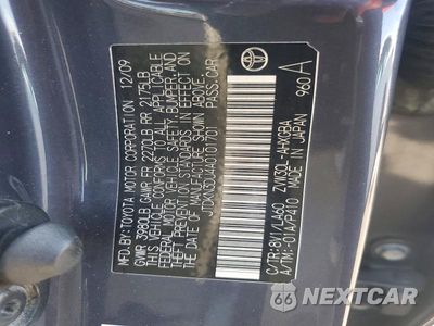 Zdjęcie 12 z 12 samochodu: 2010 TOYOTA PRIUS IV VIN:JTDKN3DU4A0101701 - miniatura