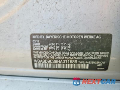 Zdjęcie 12 z 12 samochodu: 2017 BMW 330 XI VIN:WBA8D9C38HA011686 - miniatura
