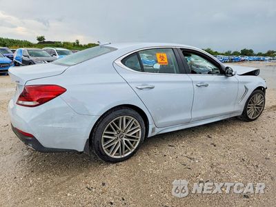 Trzecie zdjęcie samochodu z tyłu: 2020 GENESIS G70 2.0T VIN:KMTG64LAXLU059998 - miniatura