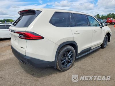 Trzecie zdjęcie samochodu z tyłu: 2024 TOYOTA GRAND HIGHLANDER HYBRID LIMITED VIN:5TDACAB58RS018797 - miniatura