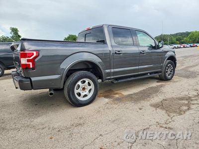 Trzecie zdjęcie samochodu z tyłu: 2019 FORD F150 SUPERCREW VIN:1FTEW1E46KKE93292 - miniatura