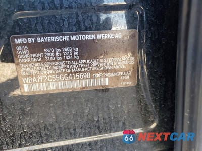 Zdjęcie 12 z 12 samochodu: 2016 BMW 750 XI VIN:WBA7F2C55GG415698 - miniatura