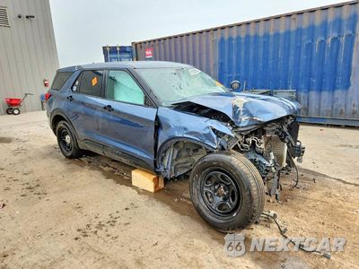 Czwarte zdjęcie samochodu z boku: 2022 FORD EXPLORER POLICE INTERCEPTOR VIN:1FM5K8AB0NGB03931 - miniatura