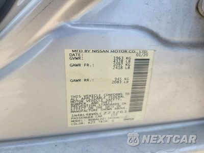 Zdjęcie 12 z 12 samochodu: 2020 NISSAN ALTIMA S VIN:1N4BL4BV0LC223261 - miniatura