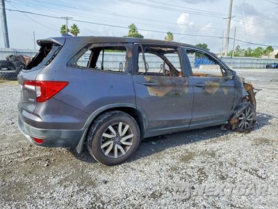 Trzecie zdjęcie samochodu z tyłu: 2019 HONDA PILOT EXL VIN:5FNYF6H59KB062831 - miniatura