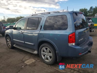 Drugie zdjęcie samochodu z przodu: 2011 NISSAN ARMADA SV VIN:5N1AA0NC6BN620521 - miniatura