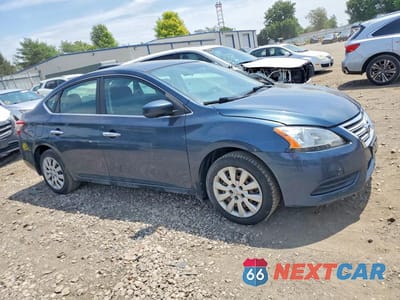 Czwarte zdjęcie samochodu z boku: 2014 NISSAN SENTRA S VIN:3N1AB7AP2EL667362 - miniatura