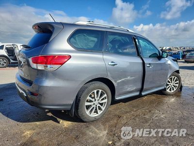 Trzecie zdjęcie samochodu z tyłu: 2015 NISSAN PATHFINDER SV VIN:5N1AR2MN8FC677845 - miniatura