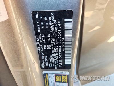 Zdjęcie 13 z 13 samochodu: 2016 KIA OPTIMA EX VIN:5XXGU4L33GG068401 - miniatura