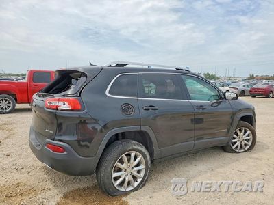 Trzecie zdjęcie samochodu z tyłu: 2014 JEEP CHEROKEE LIMITED VIN:1C4PJMDS9EW304771 - miniatura