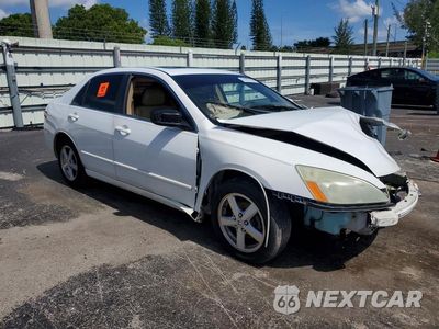 Czwarte zdjęcie samochodu z boku: 2003 HONDA ACCORD EX VIN:1HGCM566X3A109236 - miniatura
