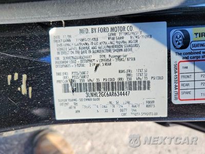 Zdjęcie 12 z 12 samochodu: 2010 LINCOLN MKZ VIN:3LNHL2GC6AR634447 - miniatura