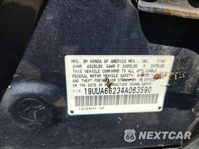 Zdjęcie 12 z 12 samochodu: 2004 ACURA TL VIN:19UUA66234A063590 - miniatura