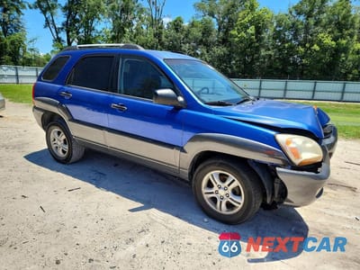 Czwarte zdjęcie samochodu z boku: 2006 KIA SPORTAGE LX VIN:KNDJF723667272149 - miniatura