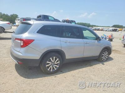 Trzecie zdjęcie samochodu z tyłu: 2019 HONDA PILOT EXL VIN:5FNYF5H44KB040317 - miniatura