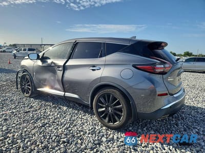 Drugie zdjęcie samochodu z przodu: 2022 NISSAN MURANO SL VIN:5N1AZ2CJXNC117726 - miniatura