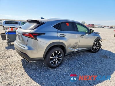 Trzecie zdjęcie samochodu z tyłu: 2016 LEXUS NX 200T F SPORT VIN:JTJBARBZ8G2079953 - miniatura
