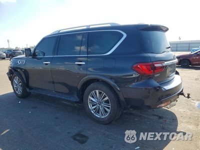 Drugie zdjęcie samochodu z przodu: 2018 INFINITI QX80 BASE VIN:JN8AZ2NF6J9661875 - miniatura