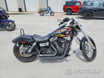 2015 HARLEY-DAVIDSON FXDWG DYNA WIDE GLIDE 1HD1GPM16FC309702 - główne zdjęcie licytacji z USA - miniatura