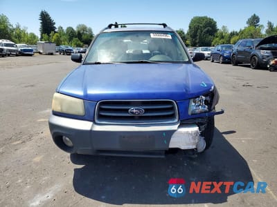 Piąte zdjęcie samochodu w środku: 2003 SUBARU FORESTER 2.5X VIN:JF1SG63663H704951 - miniatura