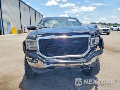 Piąte zdjęcie samochodu w środku: 2018 GMC SIERRA K1500 SLT VIN:3GTU2NEC0JG418213 - miniatura