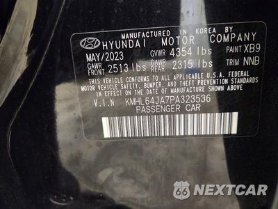 Zdjęcie 12 z 12 samochodu: 2023 HYUNDAI SONATA SEL VIN:KMHL64JA7PA323536 - miniatura