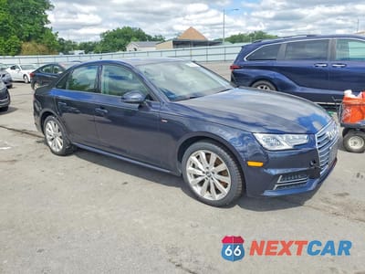 Czwarte zdjęcie samochodu z boku: 2018 AUDI A4 PREMIUM VIN:WAUDNAF43JA171014 - miniatura