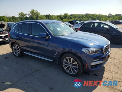 Czwarte zdjęcie samochodu z boku: 2019 BMW X3 XDRIVE30I VIN:5UXTR9C59KLD92543 - miniatura