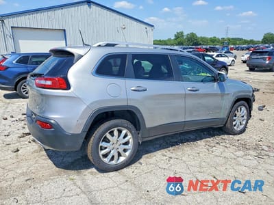 Trzecie zdjęcie samochodu z tyłu: 2016 JEEP CHEROKEE LIMITED VIN:1C4PJLDS7GW281746 - miniatura