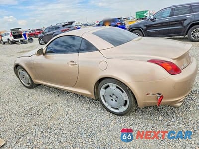 Drugie zdjęcie samochodu z przodu: 2002 LEXUS SC 430 VIN:JTHFN48Y120032650 - miniatura