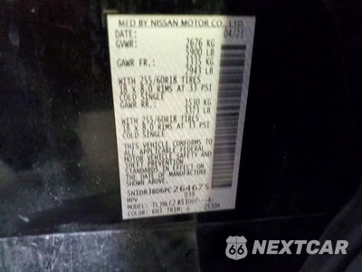 Zdjęcie 13 z 13 samochodu: 2023 NISSAN PATHFINDER SV VIN:5N1DR3BD6PC264675 - miniatura