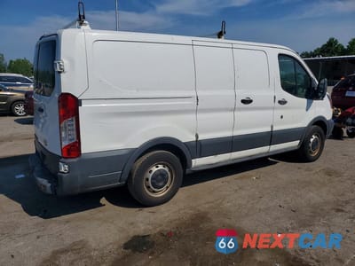 Trzecie zdjęcie samochodu z tyłu: 2015 FORD TRANSIT T-150 VIN:1FTYE1ZM5FKA99900 - miniatura