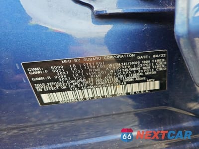 Zdjęcie 14 z 14 samochodu: 2022 SUBARU ASCENT TOURING VIN:4S4WMARD0N3433748 - miniatura
