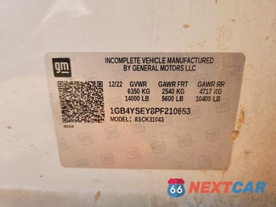 Zdjęcie 12 z 12 samochodu: 2023 CHEVROLET SILVERADO K3500 VIN:1GB4YSEY8PF210653 - miniatura