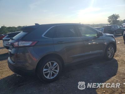 Trzecie zdjęcie samochodu z tyłu: 2015 FORD EDGE SEL VIN:2FMTK4J94FBC37556 - miniatura