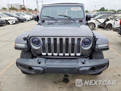 Piąte zdjęcie samochodu w środku: 2021 JEEP WRANGLER UNLIMITED SAHARA 4XE VIN:1C4JJXP65MW749934 - miniatura