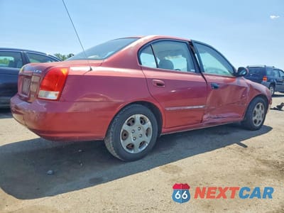 Trzecie zdjęcie samochodu z tyłu: 2002 HYUNDAI ELANTRA GLS VIN:KMHDN45D92U399911 - miniatura