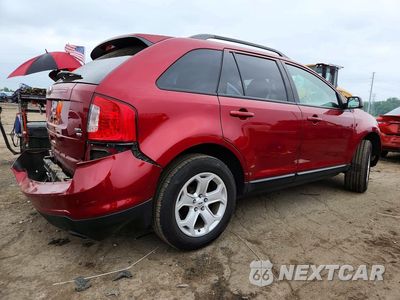Trzecie zdjęcie samochodu z tyłu: 2014 FORD EDGE SEL VIN:2FMDK4JC0EBB83168 - miniatura