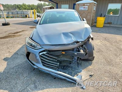 Piąte zdjęcie samochodu w środku: 2017 HYUNDAI ELANTRA SE VIN:KMHD74LF6HU371183 - miniatura