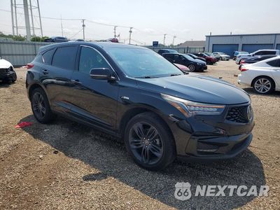 Czwarte zdjęcie samochodu z boku: 2019 ACURA RDX A-SPEC VIN:5J8TC2H62KL034744 - miniatura
