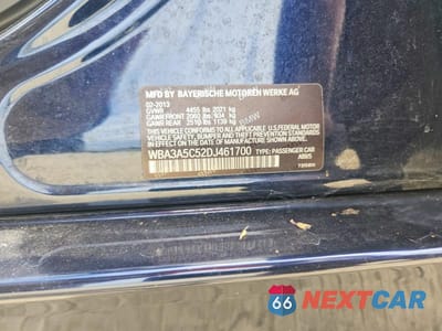 Zdjęcie 12 z 12 samochodu: 2013 BMW 328 I VIN:WBA3A5C52DJ461700 - miniatura