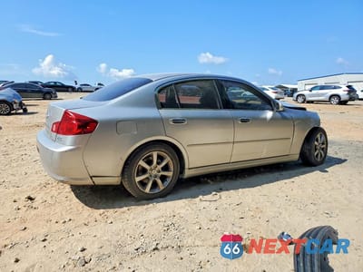 Trzecie zdjęcie samochodu z tyłu: 2005 INFINITI G35 BASE VIN:JNKCV51E25M220292 - miniatura