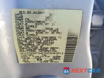 Zdjęcie 13 z 13 samochodu: 2004 NISSAN XTERRA XE VIN:5N1ED28T54C659261 - miniatura